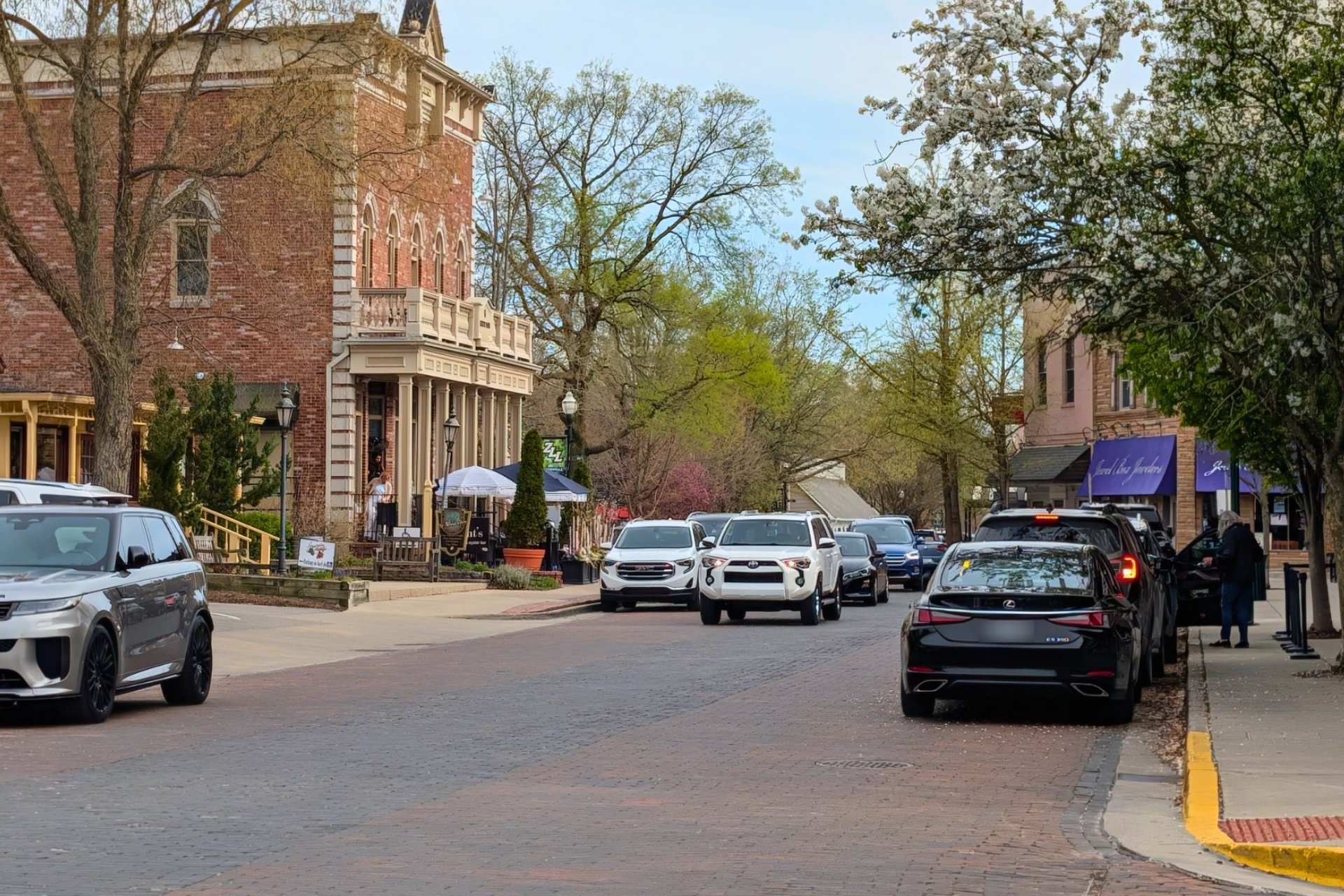 Main Street in Zionsville, Indiana
