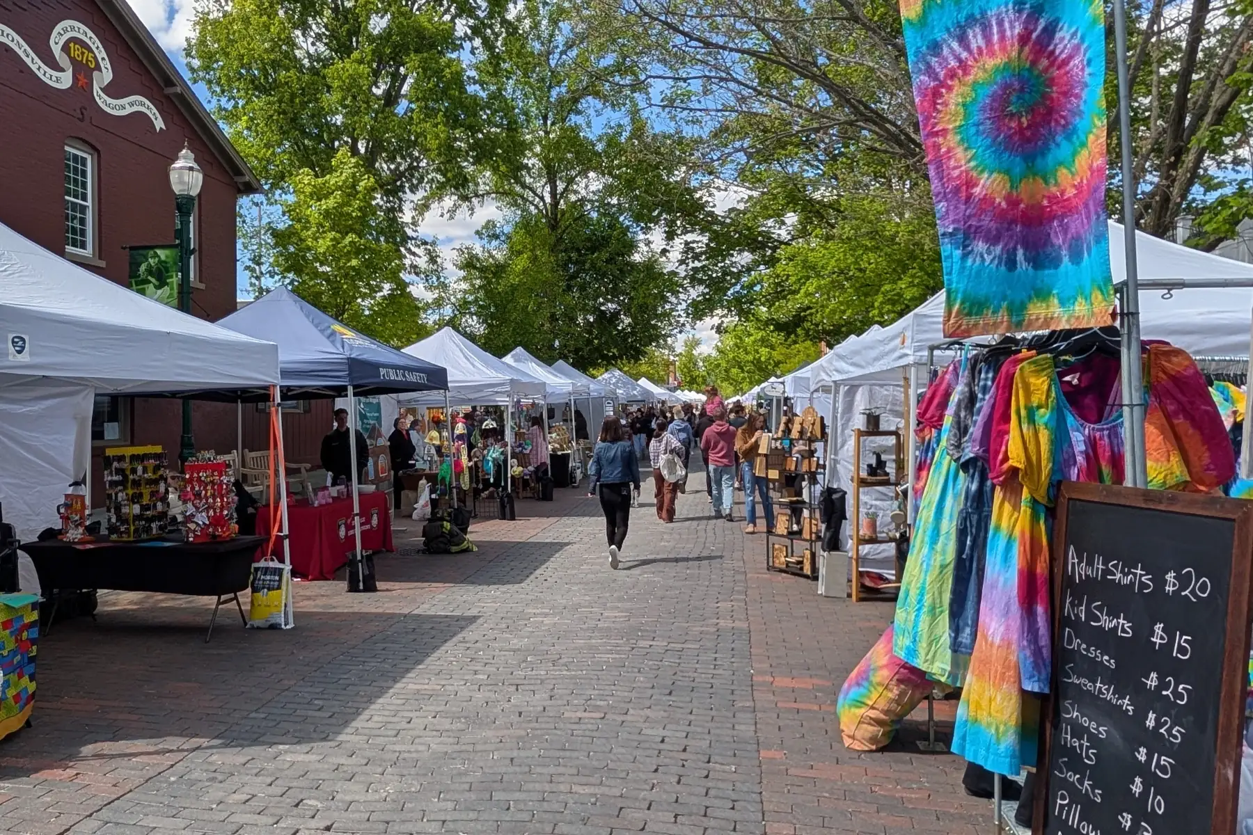 Downtown Zionsville, Indiana